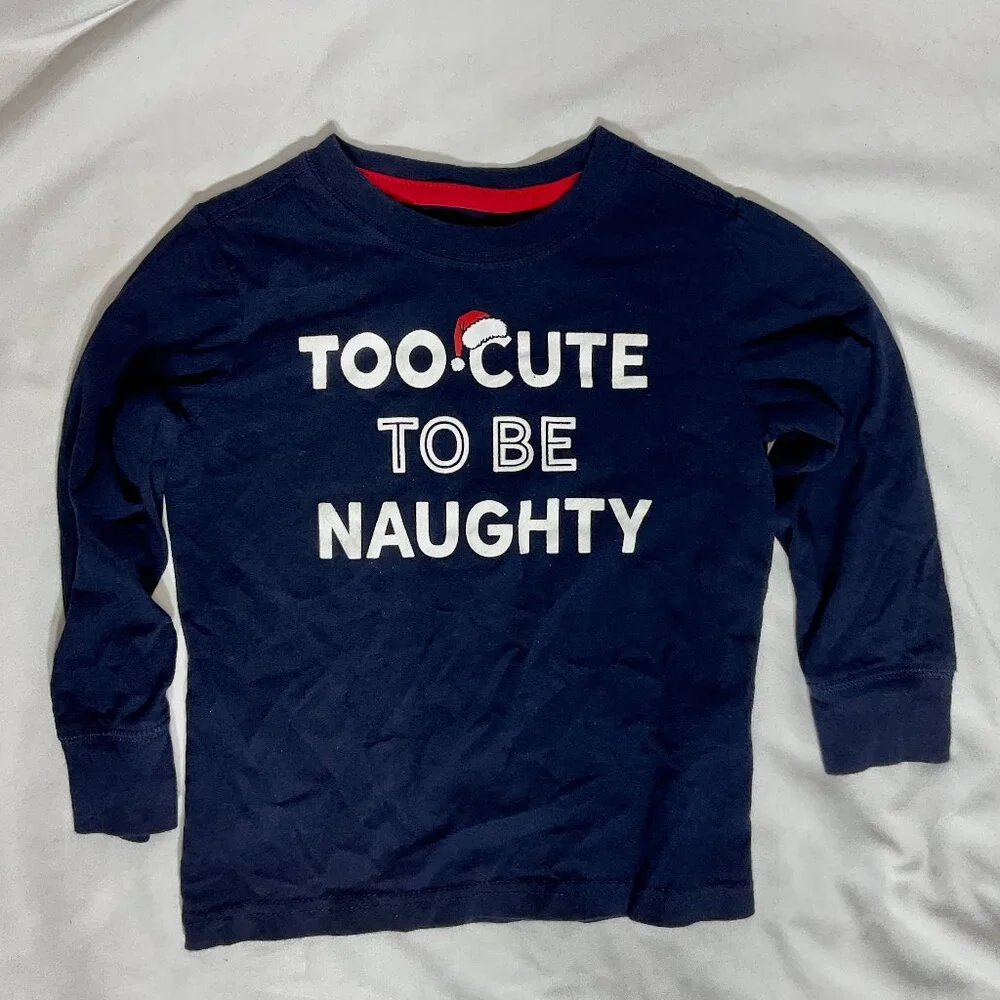 Christmas TShirts 2T Unisex Bundle 3/$16 OshKosh & Old Navy Child 100% Cotton